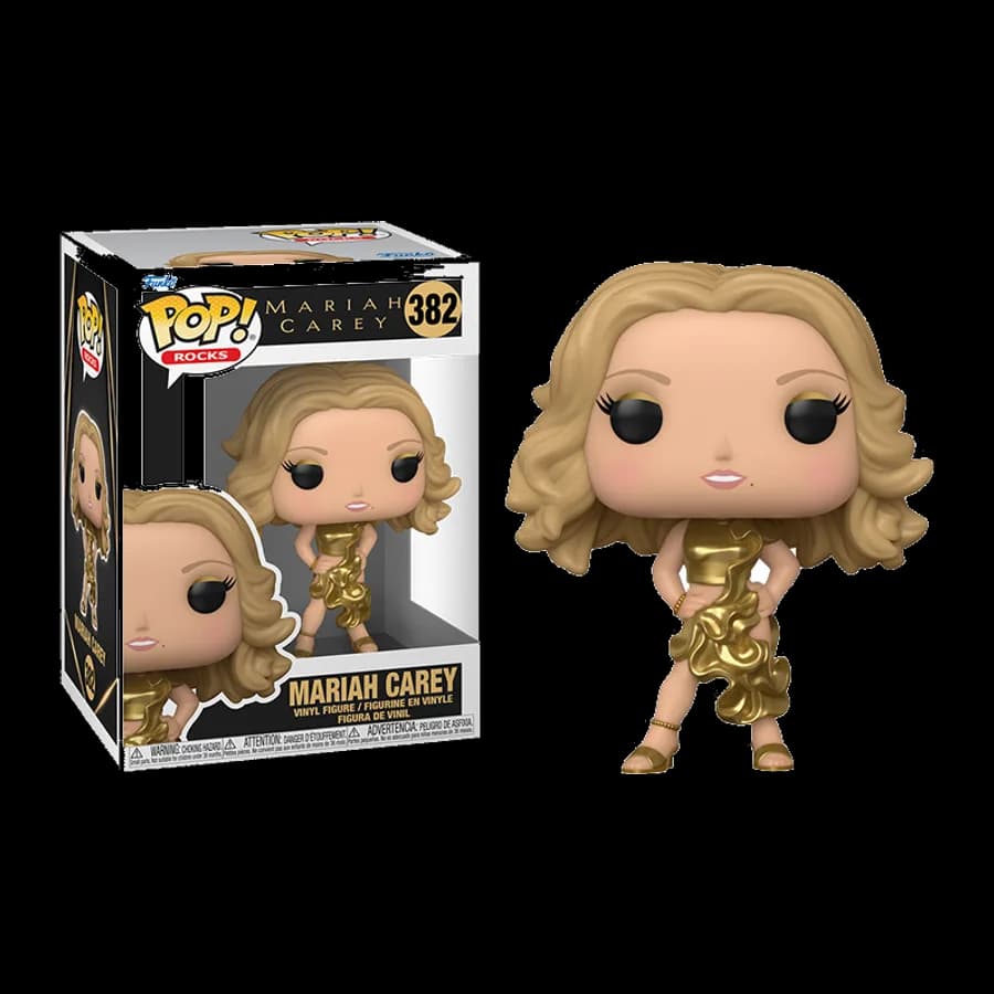 FUNKO POP! ROCKS: MARIAH CAREY - MARIAH CAREY (EMANCIPATION OF MIMI) (GOLD) #382 VINYL FIGURE
