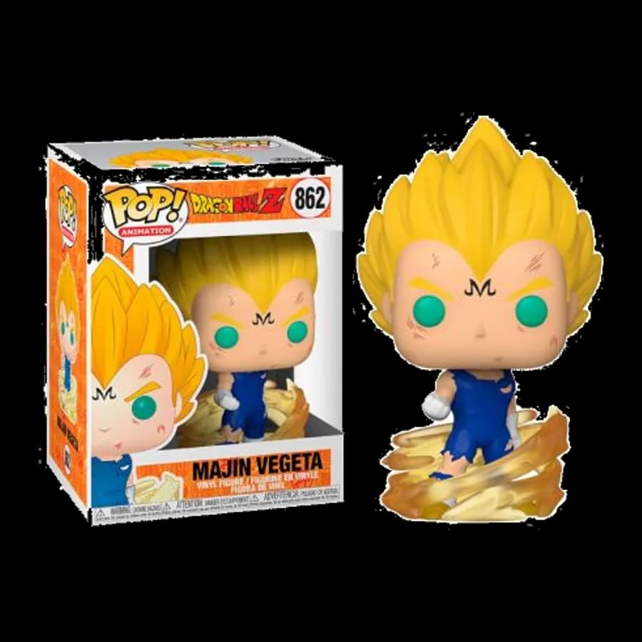 FUNKO POP! ANIMATION: DRAGON BALL Z S8 - MAJIN VEGETA #862 VINYL FIGURE
