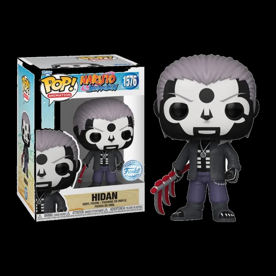 FUNKO POP! ANIMATION: NARUTO - HIDAN WITH JACKET (Special Edition) #1576 VINYL FIGURE