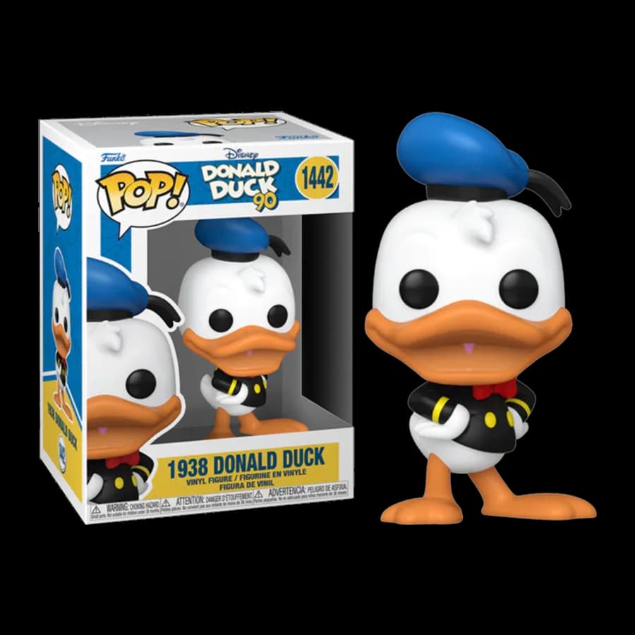 FUNKO POP! DISNEY: DONALD DUCK 90th - 1938 DONALD DUCK #1442 VINYL FIGURE