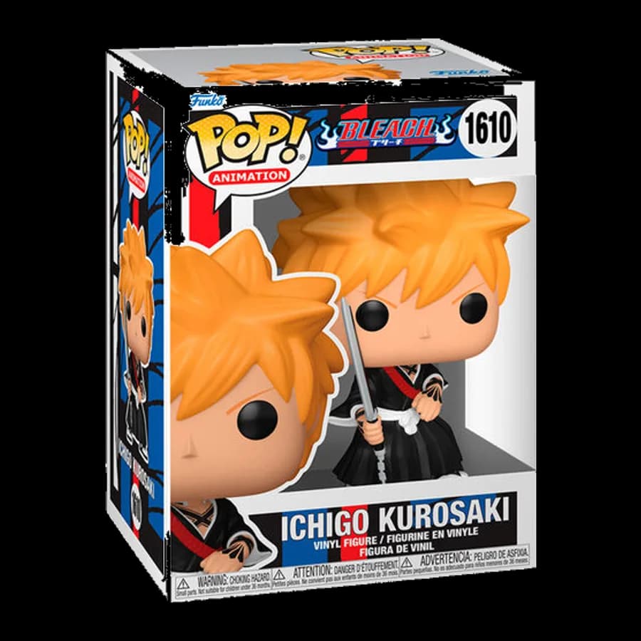 FUNKO POP! ANIMATION: BLEACH - ICHIGO KUROSAKI #1610 VINYL FIGURE