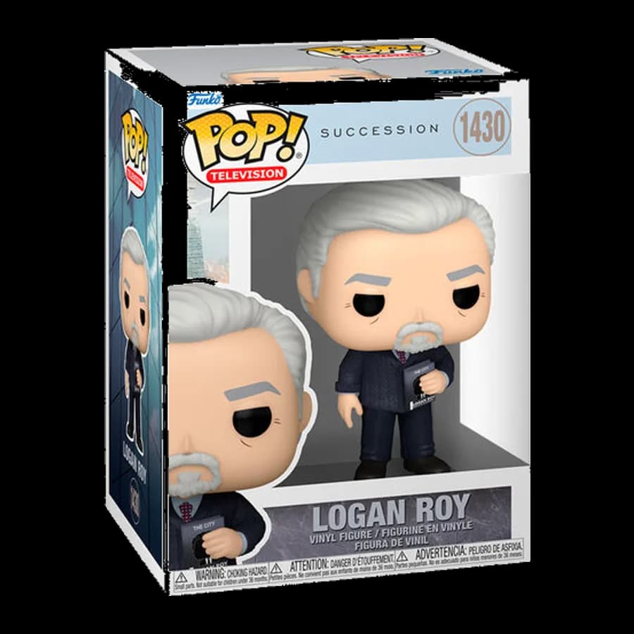FUNKO POP! TELEVISION: SUCCESSION - LOGAN ROY #1430 VINYL FIGURE
