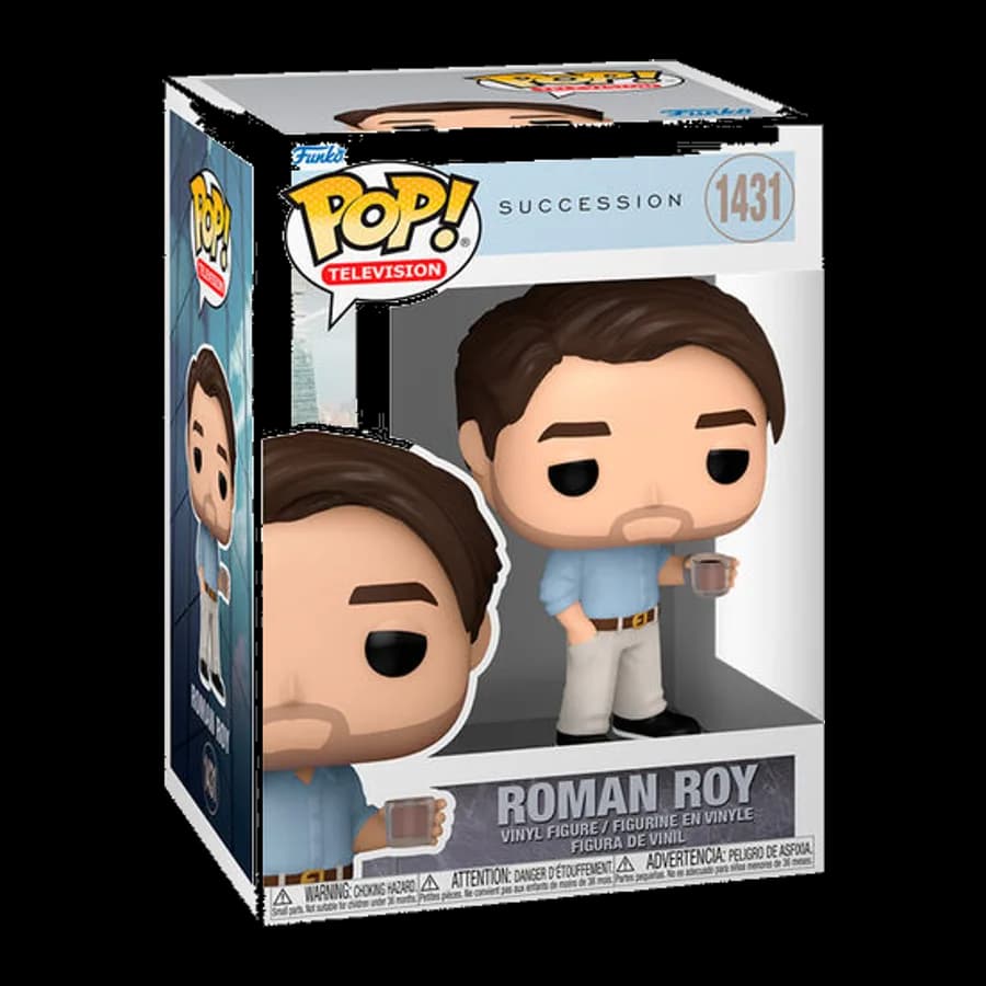 FUNKO POP! TELEVISION: SUCCESSION - ROMAN ROY #1431 VINYL FIGURE