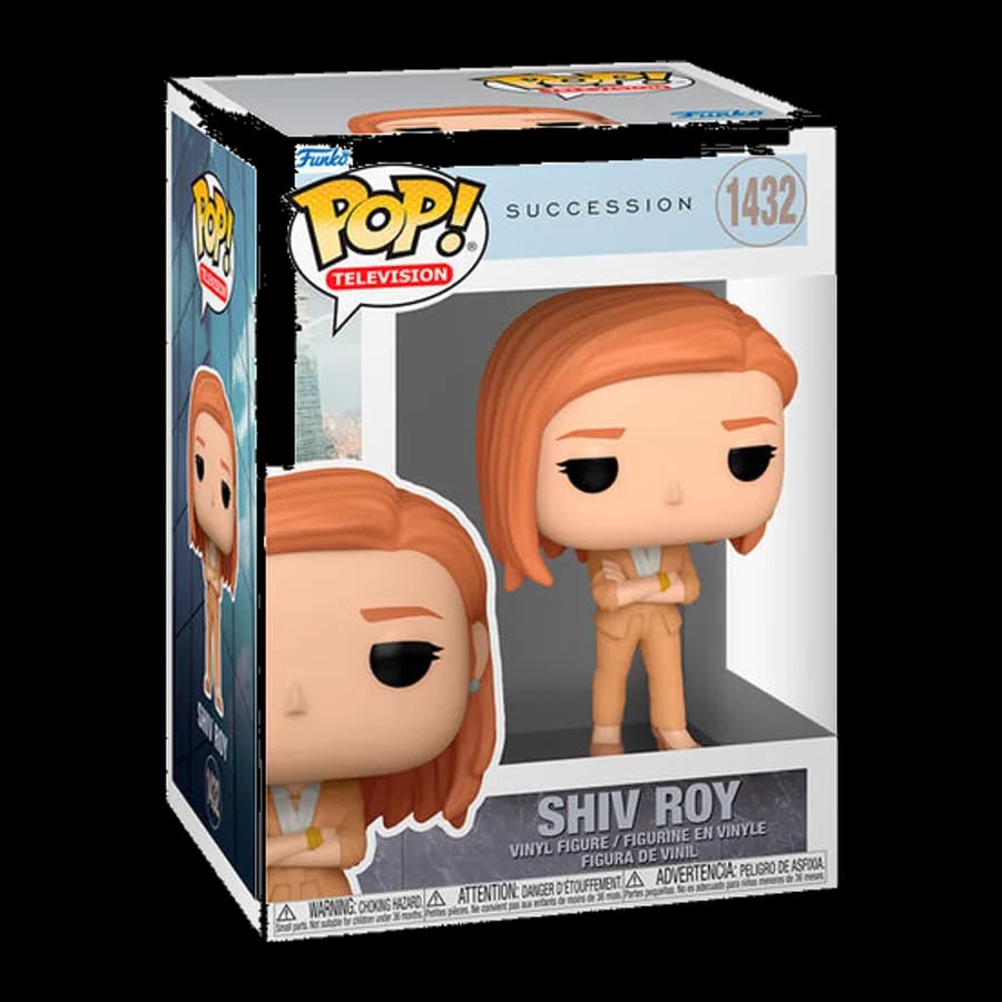 FUNKO POP! TELEVISION: SUCCESSION - SHIV ROY #1432 VINYL FIGURE