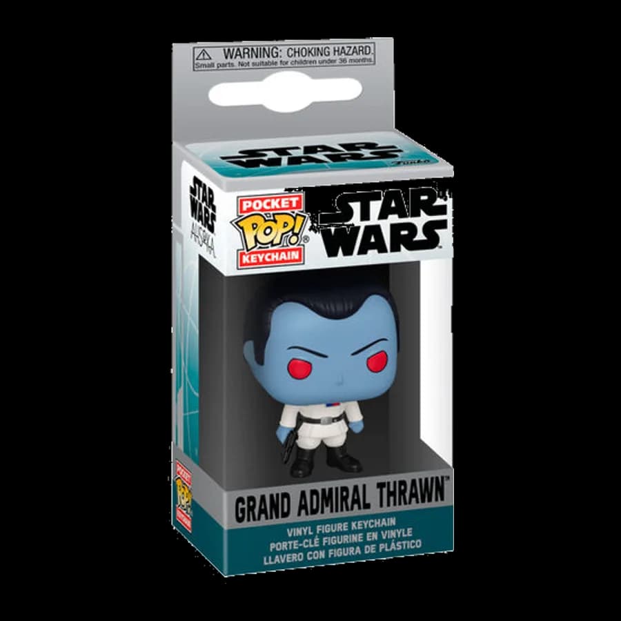 FUNKO POCKET POP! DISNEY: STAR WARS AHSOKA S2 - GRAND ADMIRAL THRAWN VINYL FIGURE KEYCHAIN