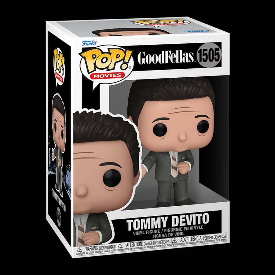 FUNKO POP! MOVIES: GOODFELLAS - TOMMY DEVITO #1505 VINYL FIGURE