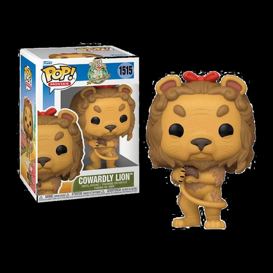 FUNKO POP! MOVIES: THE WIZARD OF OZ - COWARDLY LION #1515 VINYL FIGURE