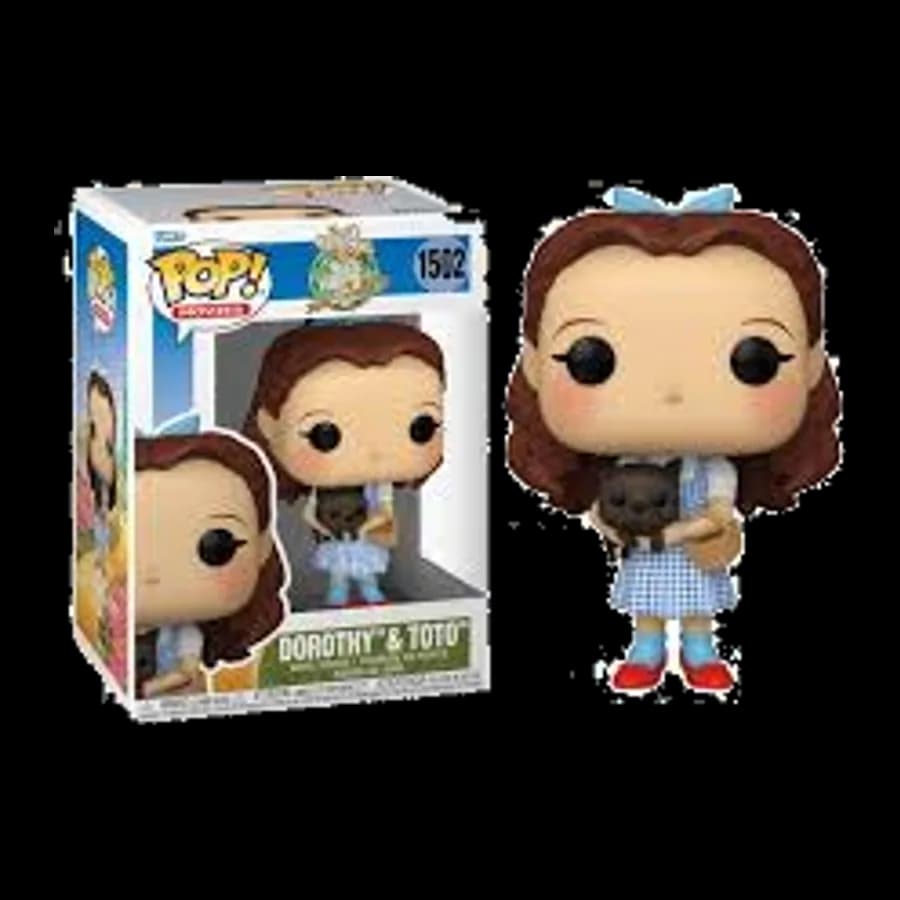 FUNKO POP! MOVIES: THE WIZARD OF OZ - DOROTHY & TOTO #1502 VINYL FIGURE