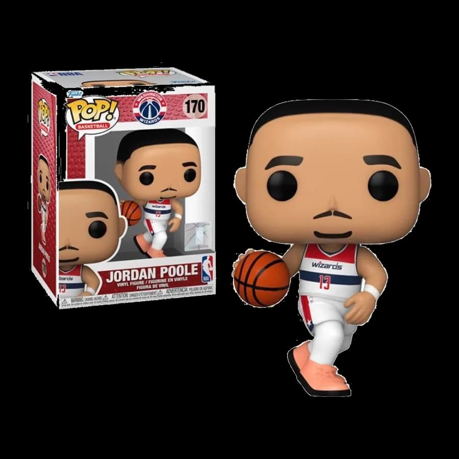 FUNKO POP! BASKETBALL NBA: WASHINGTON WIZARDS - JORDAN POOLE #170 VINYL FIGURE