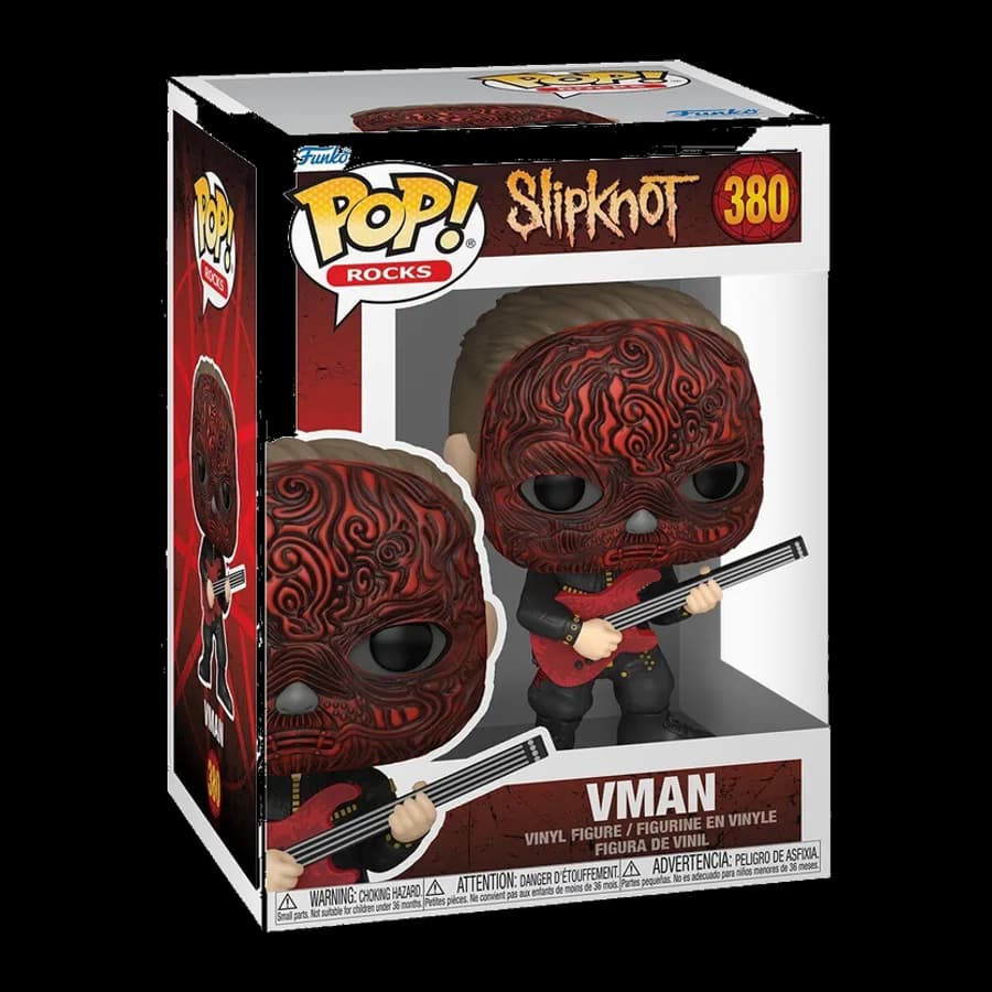 FUNKO POP! ROCKS: SLIPKNOT - VMAN #380 VINYL FIGURE