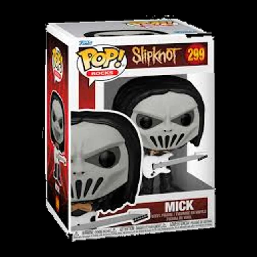 FUNKO POP! ROCKS: SLIPKNOT - MICK #299 VINYL FIGURE