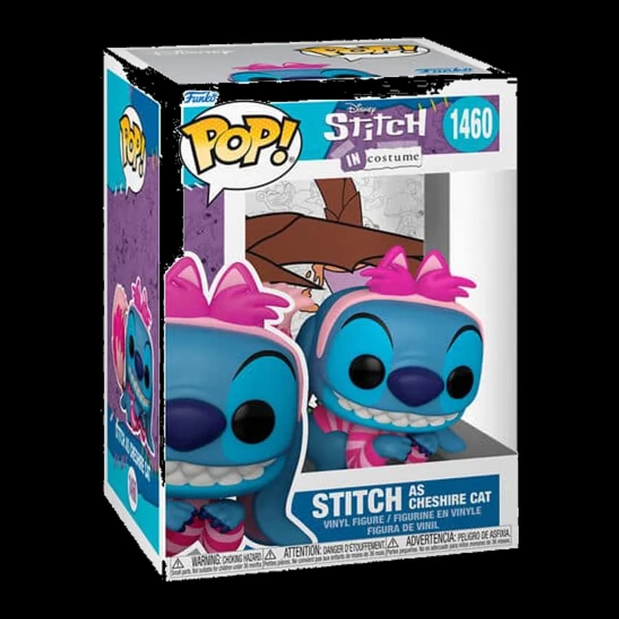 FUNKO POP! DISNEY: STITCH IN COSTUME - STITCH AS CHESHIRE CAT #1460 VINYL FIGURE