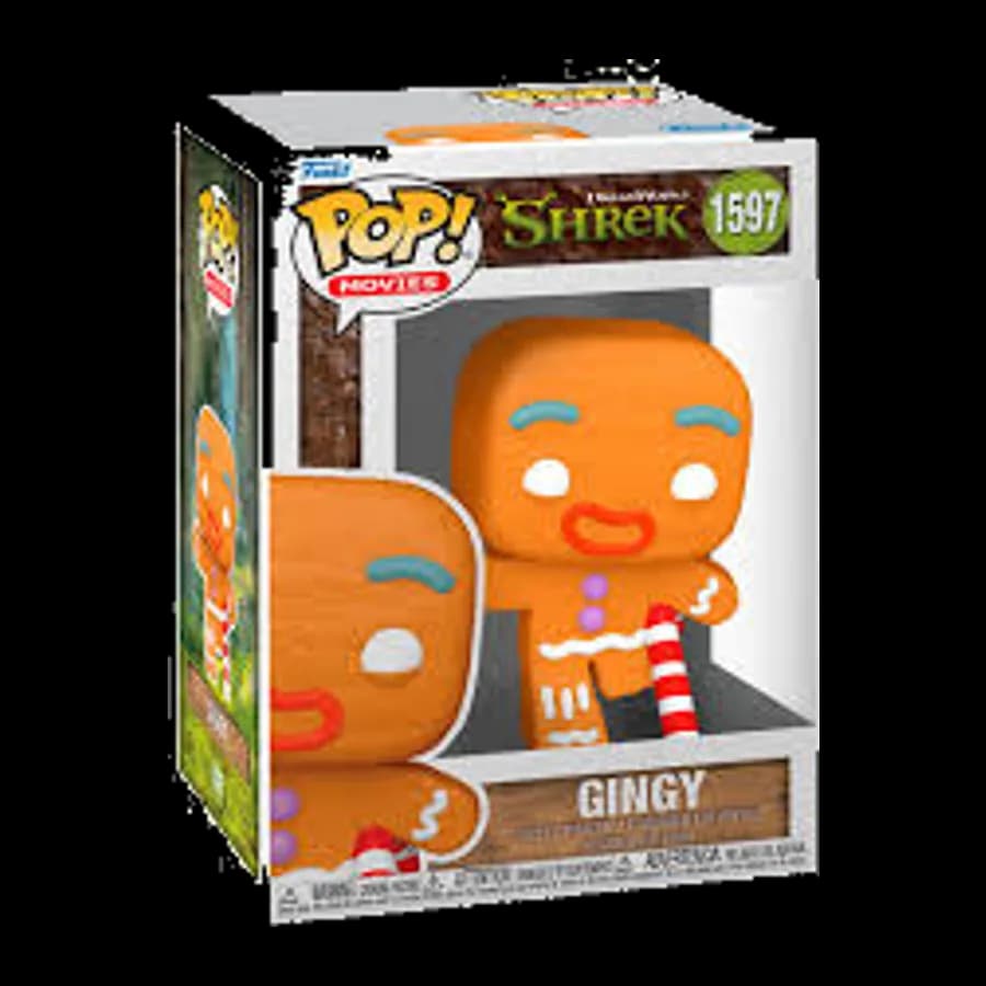 FUNKO POP! MOVIES: SHREK - GINGY #1597 VINYL FIGURE