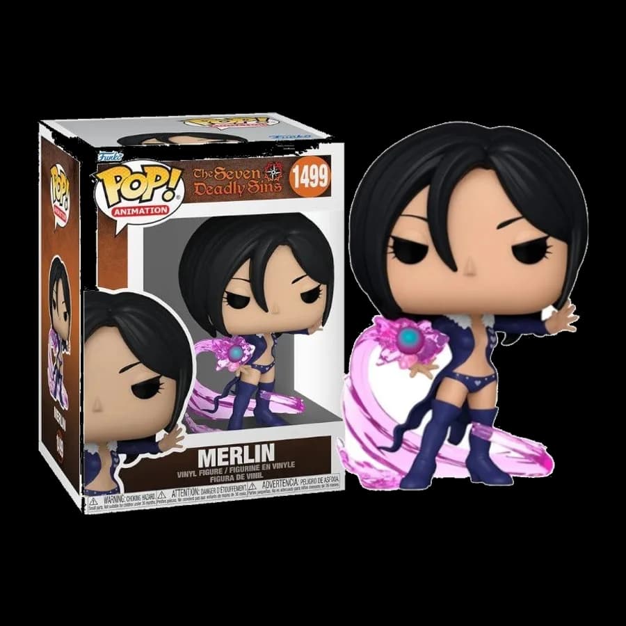 FUNKO POP! ANIMATION: SEVEN DEADLY SINS - MERLIN #1499 VINYL FIGURE