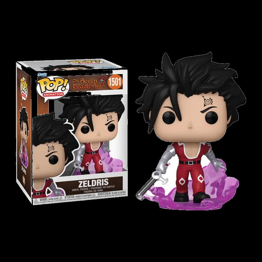 FUNKO POP! ANIMATION: SEVEN DEADLY SINS - ZELDRIS #1501 VINYL FIGURE