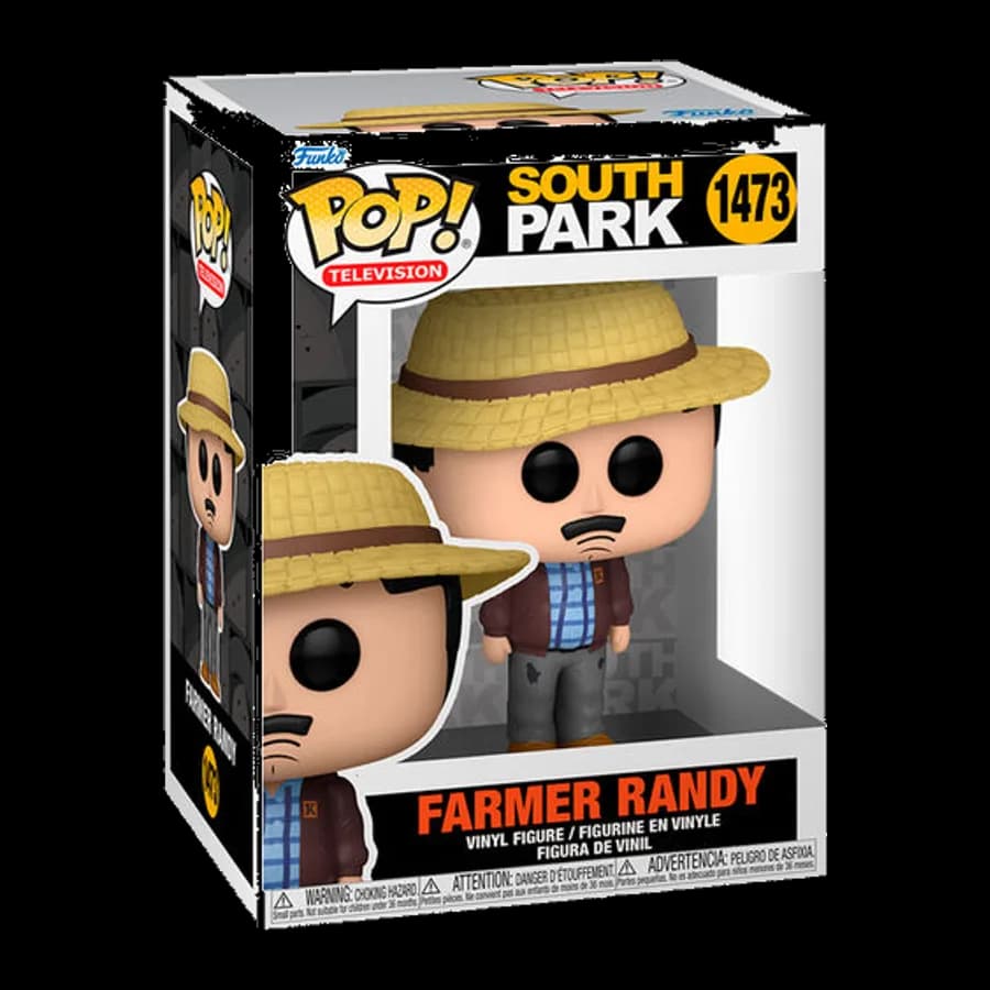 FUNKO POP! TELEVISION: SOUTH PARK - FARMER RANDY #1473 VINYL FIGURE