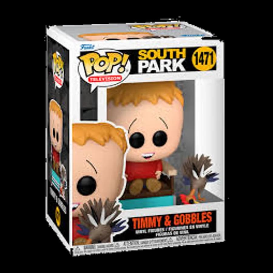 FUNKO POP! TELEVISION: SOUTH PARK - TIMMY & GOBBLES #1471 VINYL FIGURE