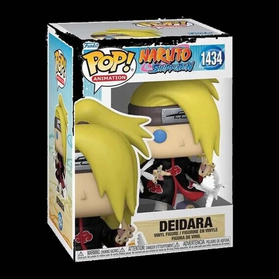 FUNKO POP! ANIMATION: NARUTO SHIPPUDEN - DEIDARA #1434 VINYL FIGURE