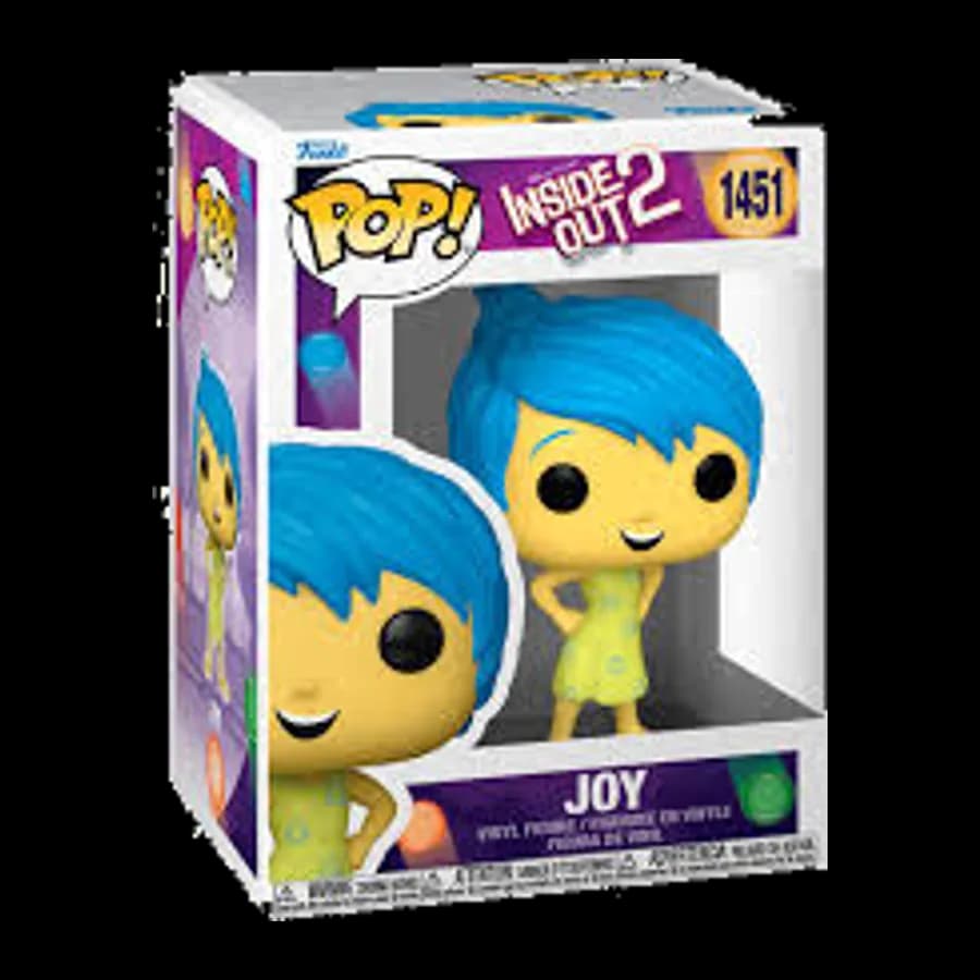 FUNKO POP! DISNEY: INSIDE OUT 2 - JOY #1451 VINYL FIGURE