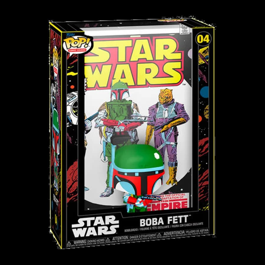 FUNKO POP! COMIC COVERS: STAR WARS - BOBA FETT #04 VINYL FIGURE