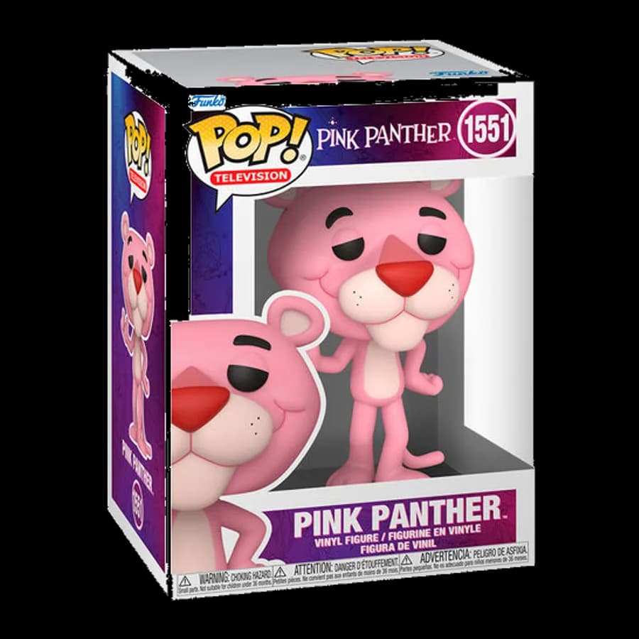 FUNKO POP! TELEVISION: PINK PANTHER - PINK PANTHER #1551 VINYL FIGURE