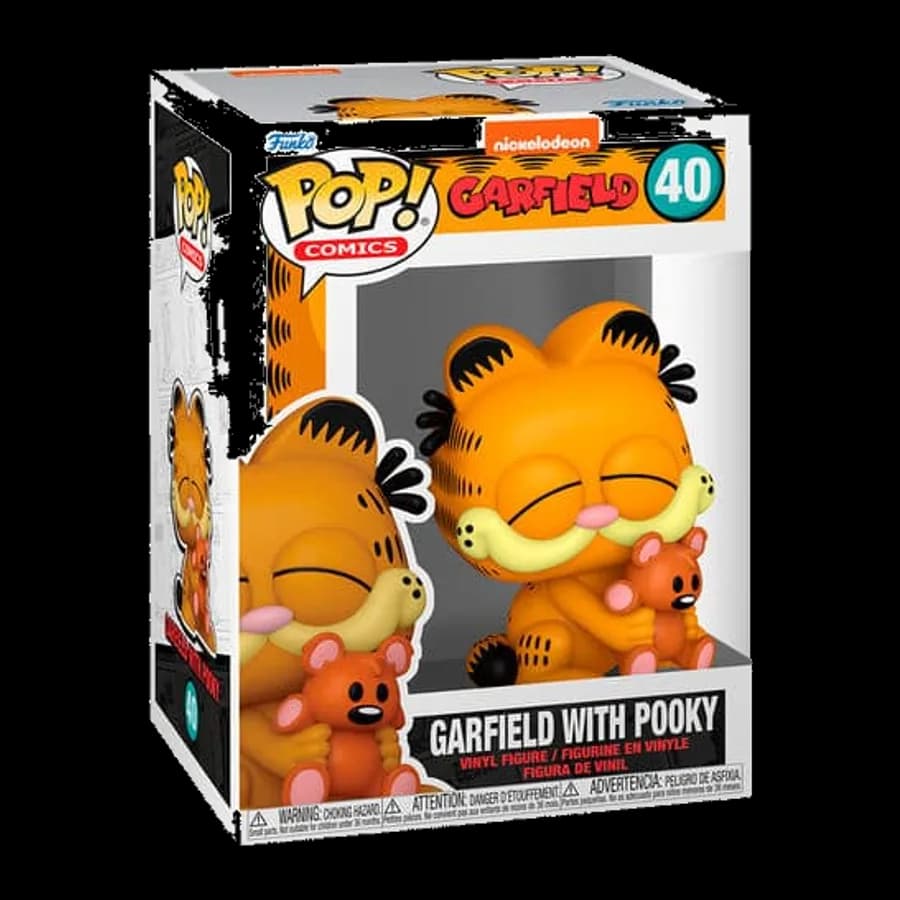 FUNKO POP! COMICS: GARFIELD - GARFIELD WITH POOKY #40 VINYL FIGURE