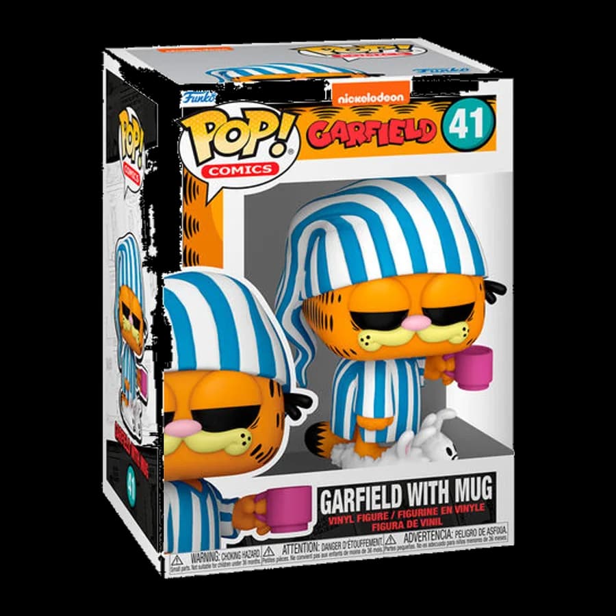FUNKO POP! COMICS: GARFIELD - GARFIELD WITH MUG #41 VINYL FIGURE