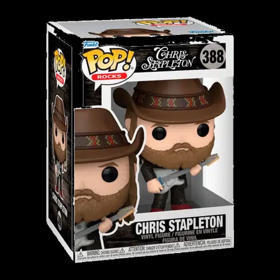 FUNKO POP! ROCKS: CHRIS STAPLETON #388 VINYL FIGURE