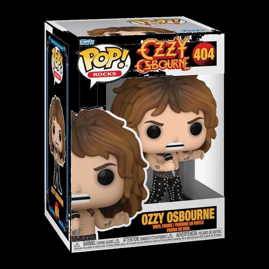 FUNKO POP! ROCKS: OZZY OSBOURNE (1989) #404 VINYL FIGURE