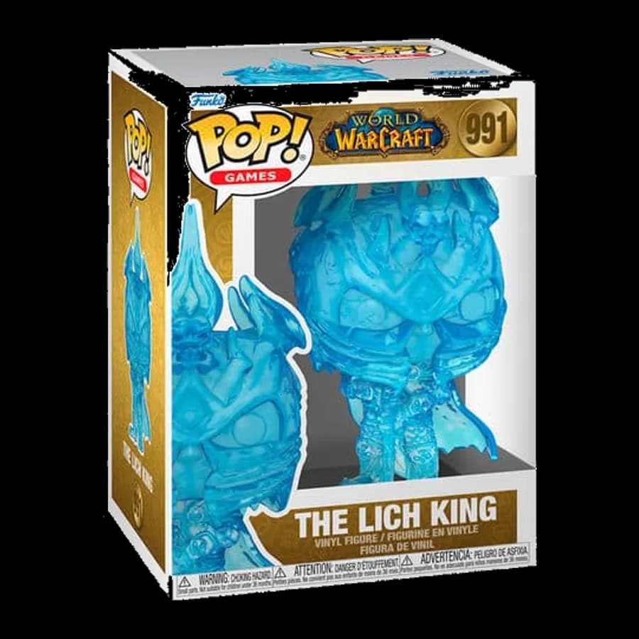 FUNKO POP! GAMES: WARCRAFT - LICH KING #991 VINYL FIGURE