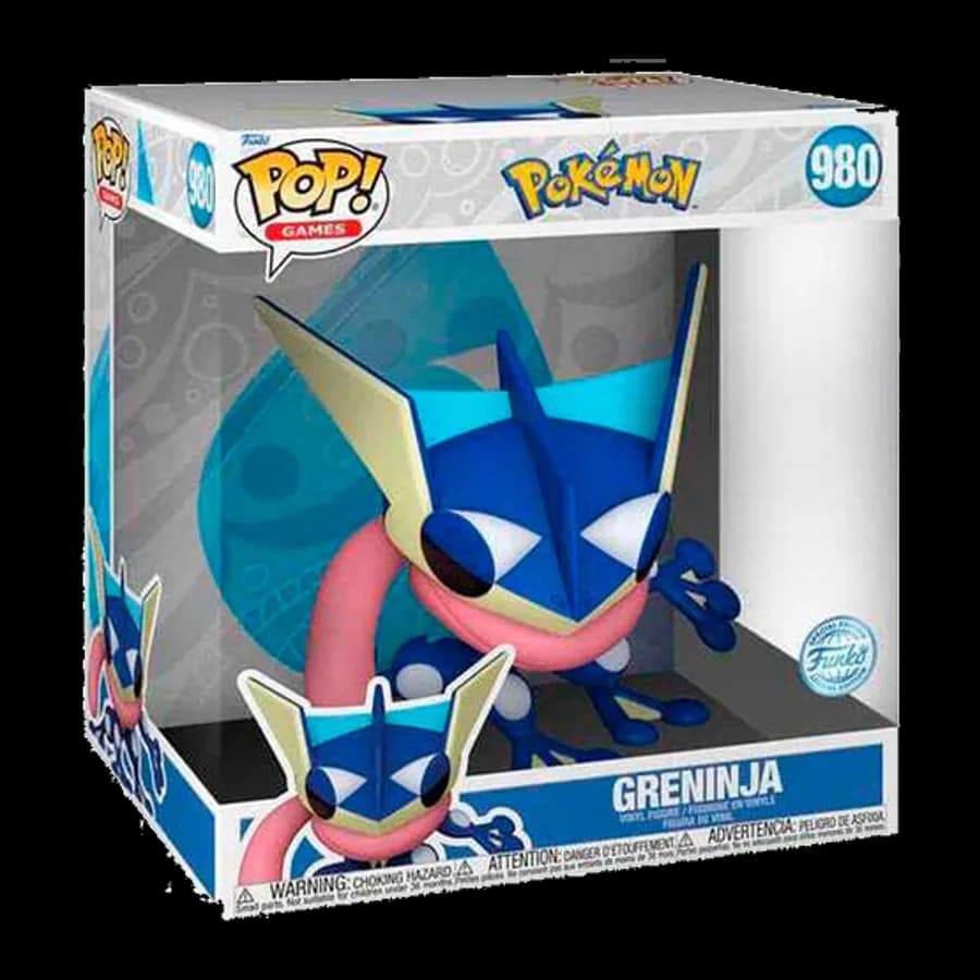 FUNKO POP! JUMBO: POKEMON - GRENINJA #980 VINYL FIGURE