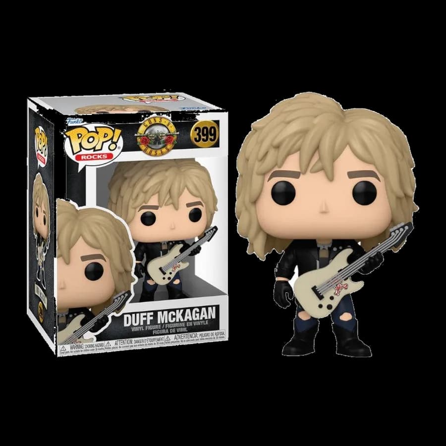 FUNKO POP! ROCKS: GUNS N ROSES - DUFF MCKAGAN (1980's) #399 VINYL FIGURE