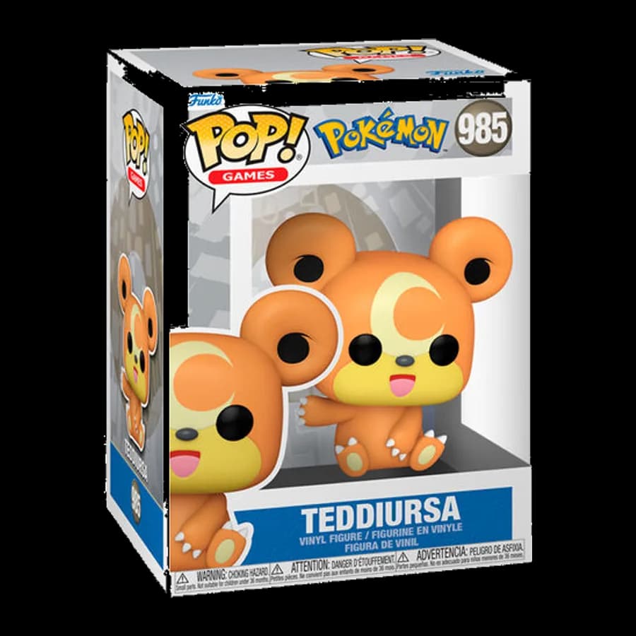 FUNKO POP! GAMES: POKEMON - TEDDIURSA #985 VINYL FIGURE