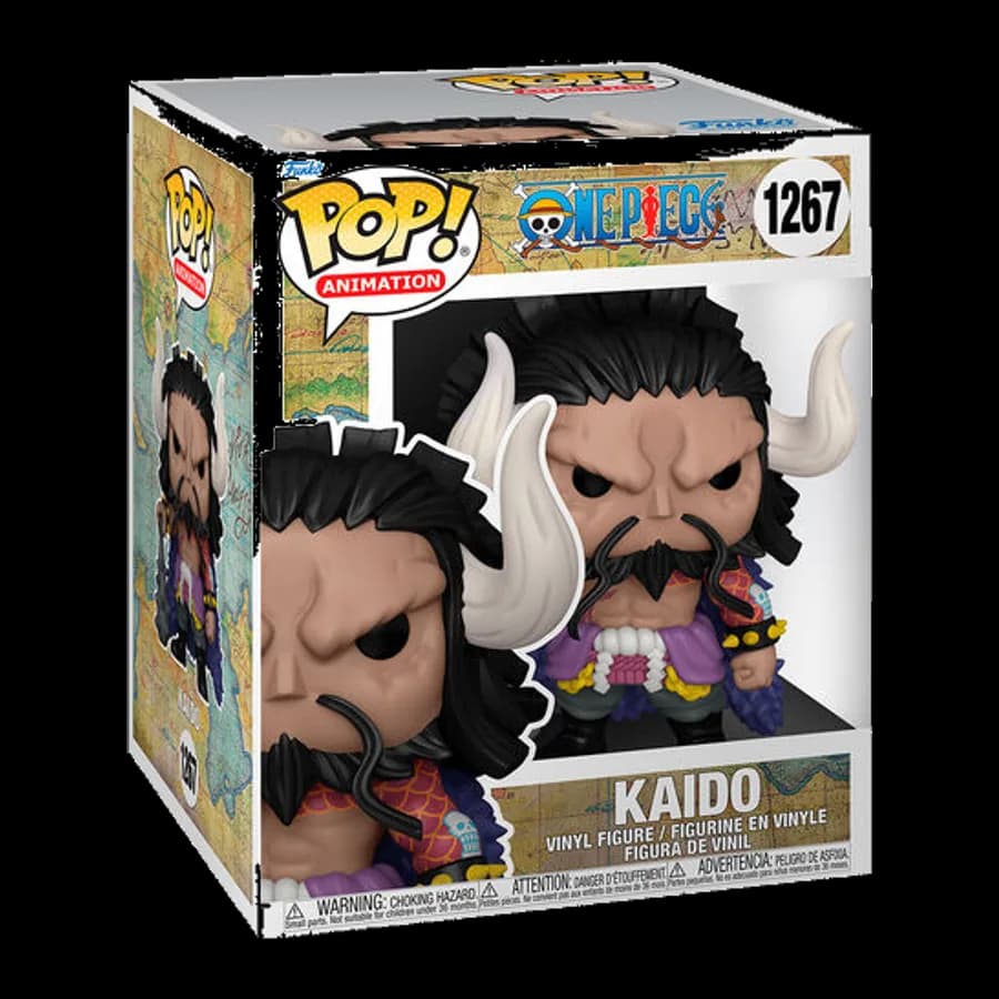 FUNKO POP! SUPER: ONE PIECE S6 - KAIDO #1267 VINYL FIGURE (6'')