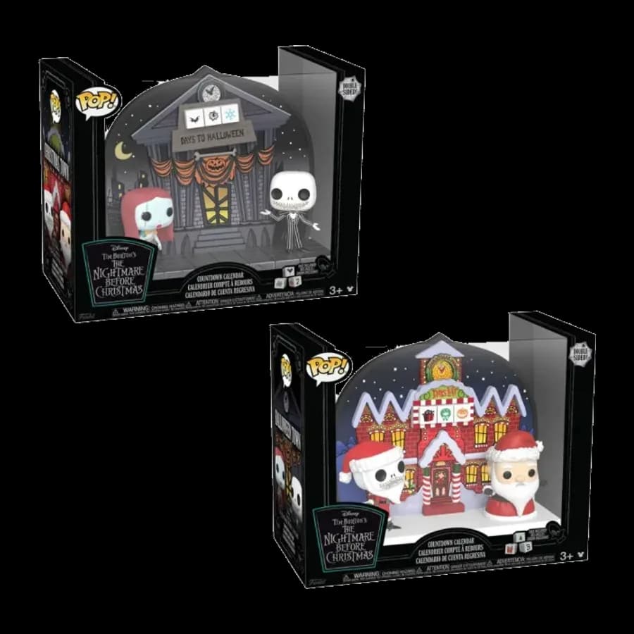 FUNKO POP! DISNEY: THE NIGHTMARE BEFORE CHRISTMAS - DUAL SIDE COUNTDOWN CALENDAR