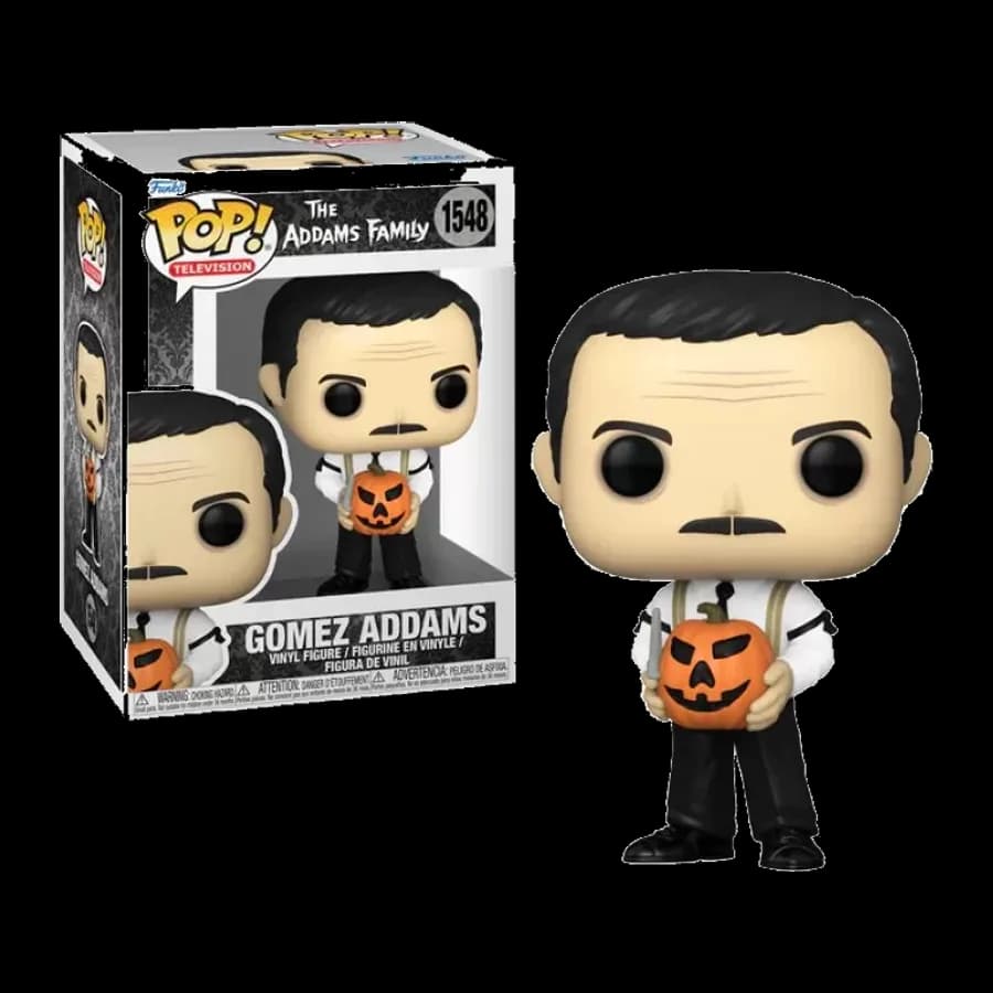 FUNKO POP! TELEVISION: ADDAMS FAMILY CLASSIC - GOMEZ #1548 VINYL FIGURE