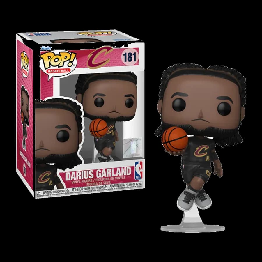FUNKO POP! BASKETBALL NBA: CLEVELAND CAVALIERS - DARIUS GARLAND #181 VINYL FIGURE