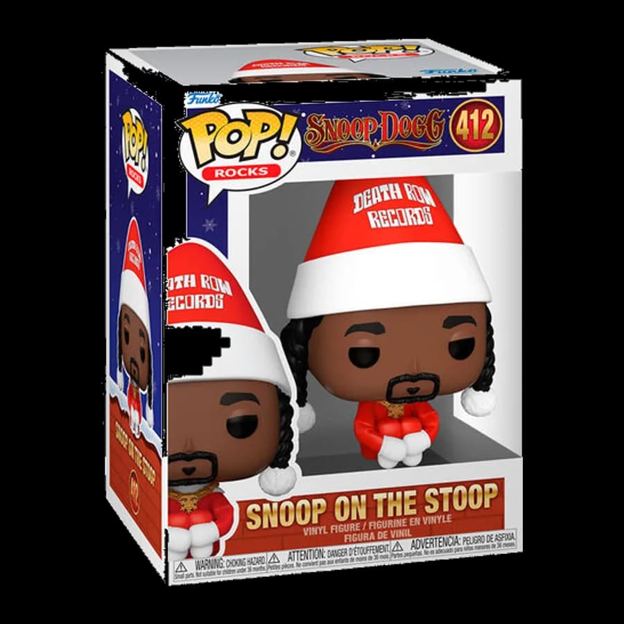 FUNKO POP! ROCKS: SNOOP DOGG - SNOOP ON THE STOOP #412 VINYL FIGURE