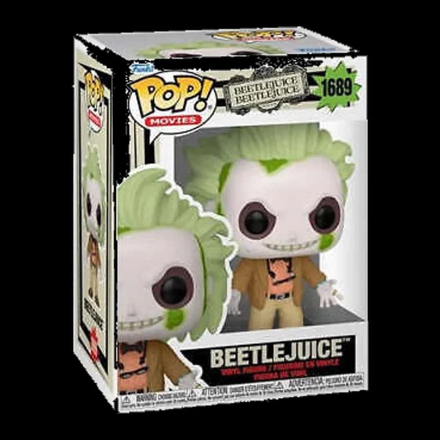 FUNKO POP! MOVIES: BEETLEJUICE - BEETLEJUICE #1689 VINYL FIGURE