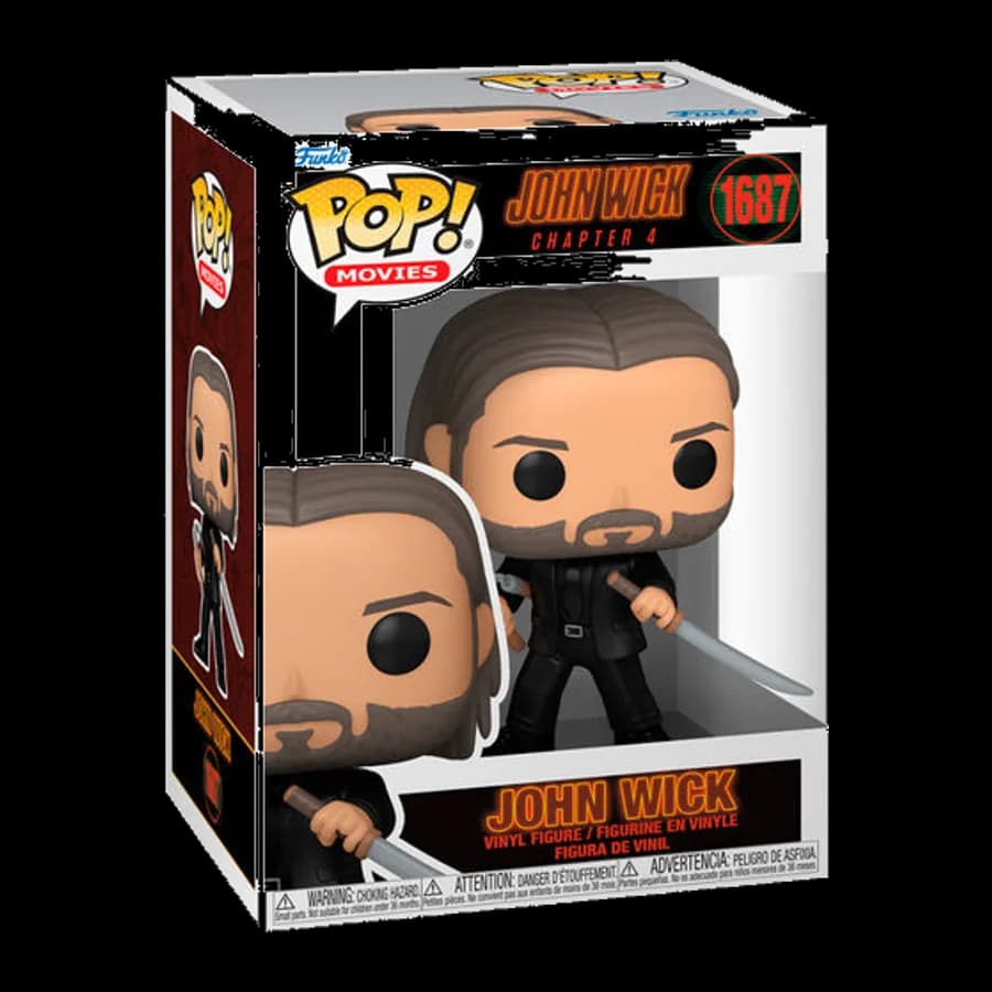 FUNKO POP! MOVIES: JOHN WICK 4 - JOHN WICK #1687 VINYL FIGURE