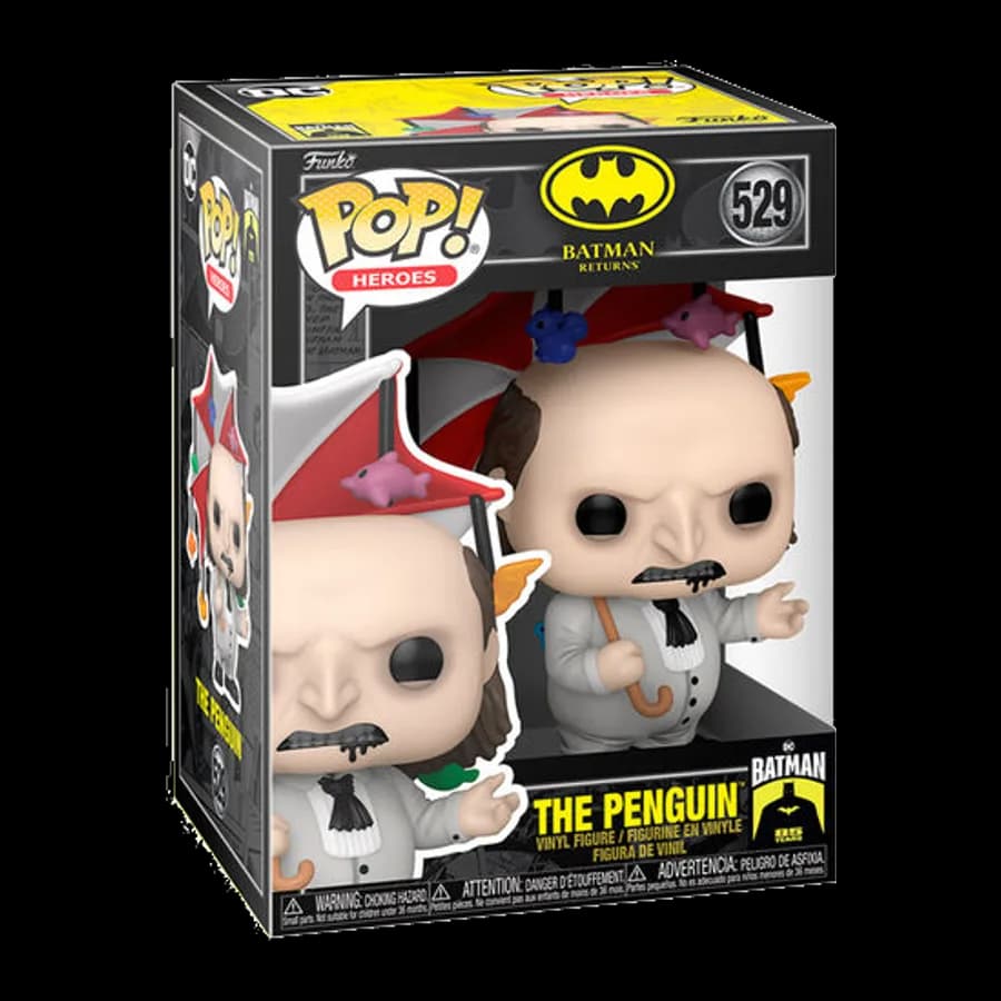 FUNKO POP! HEROES DC: BATMAN RETURNS - THE PENGUIN #529 VINYL FIGURE