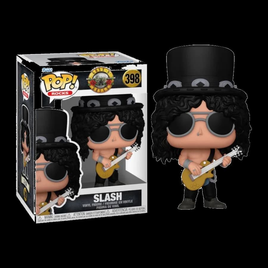 FUNKO POP! ROCKS: GUNS N ROSES - SLASH (1990's) #398 VINYL FIGURE