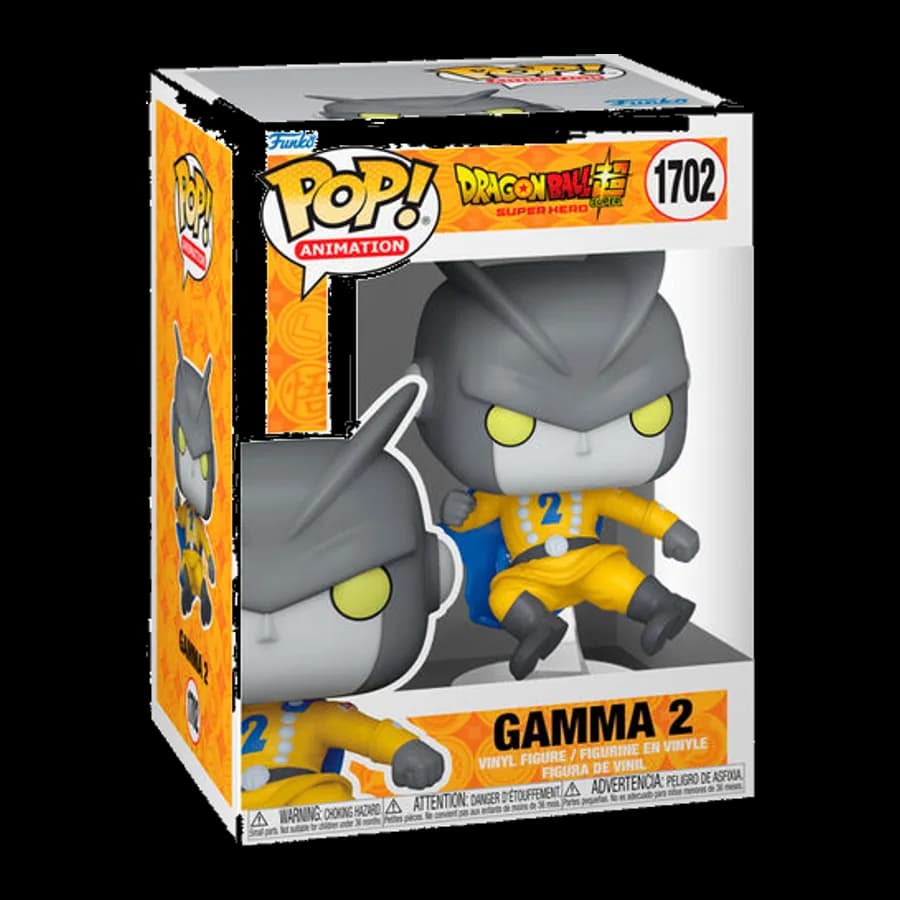 FUNKO POP! ANIMATION: DRAGON BALL SUPER HERO - GAMMA 2 #1702 VINYL FIGURE