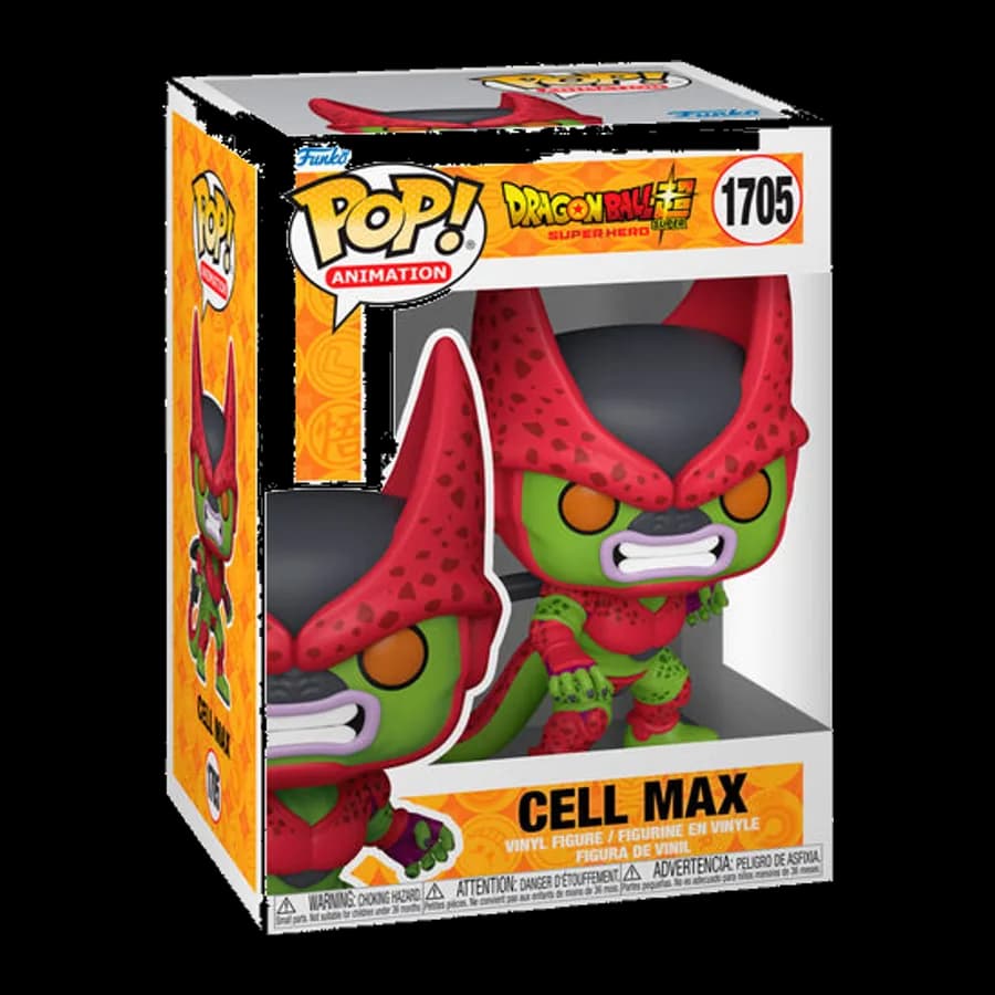 FUNKO POP! ANIMATION: DRAGON BALL SUPER HERO - CELL MAX #1705 VINYL FIGURE