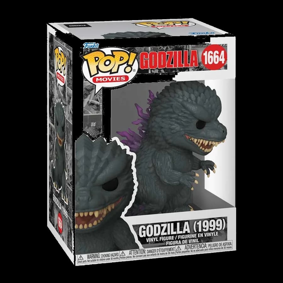 FUNKO POP! MOVIES: GODZILLA 70th ANNIVERSARY - GODZILLA (1999) #1664 VINYL FIGURE