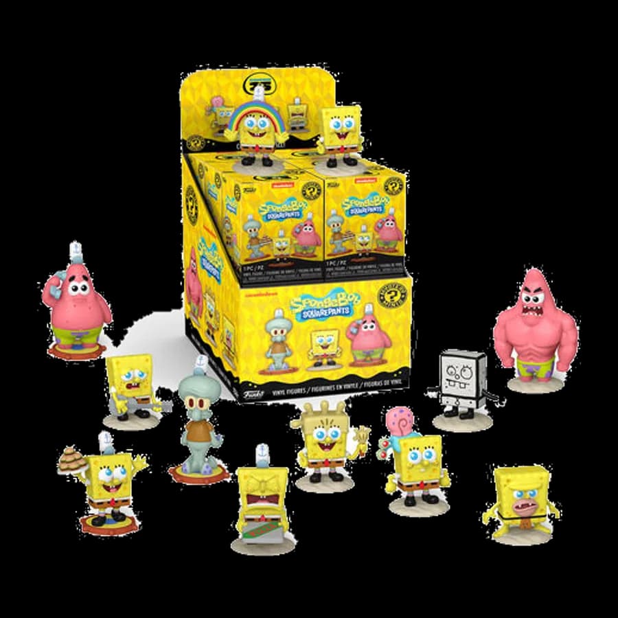 FUNKO MYSTERY MINIS: SPONGEBOB SQUAREPANTS VINYL FIGURE (BLIND BOX/RANDOM)