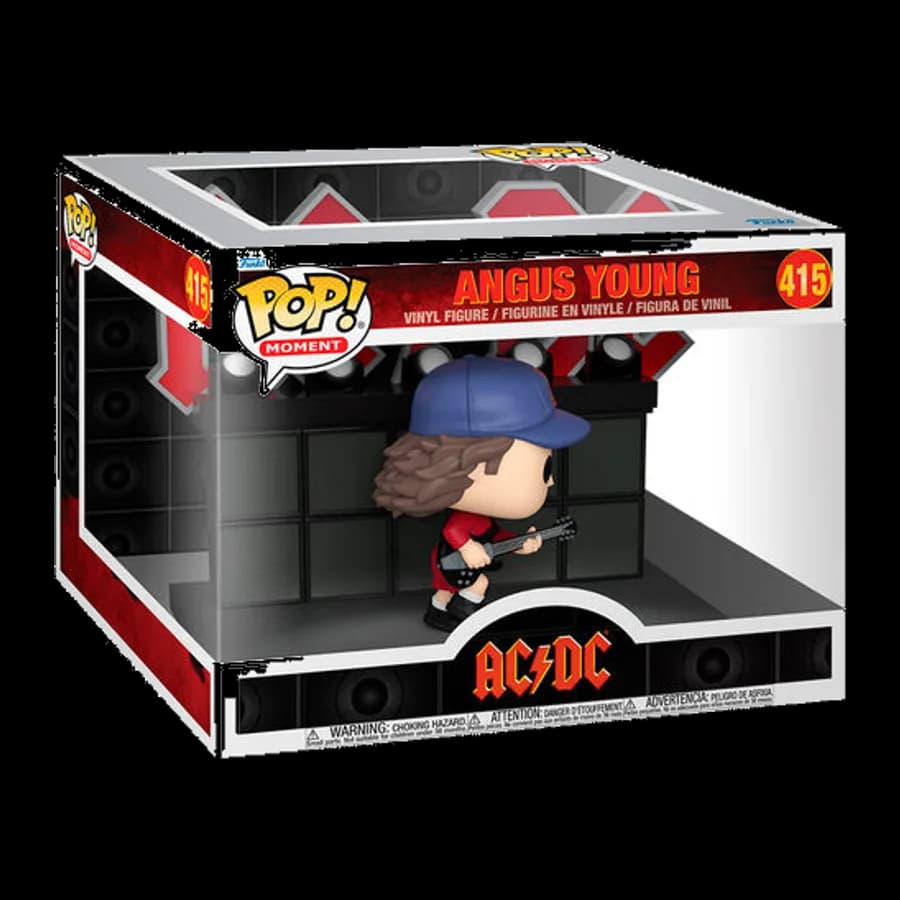FUNKO POP! MOMENTS: AC/DC - ANGUS YOUNG (DANCE) #415 VINYL FIGURE