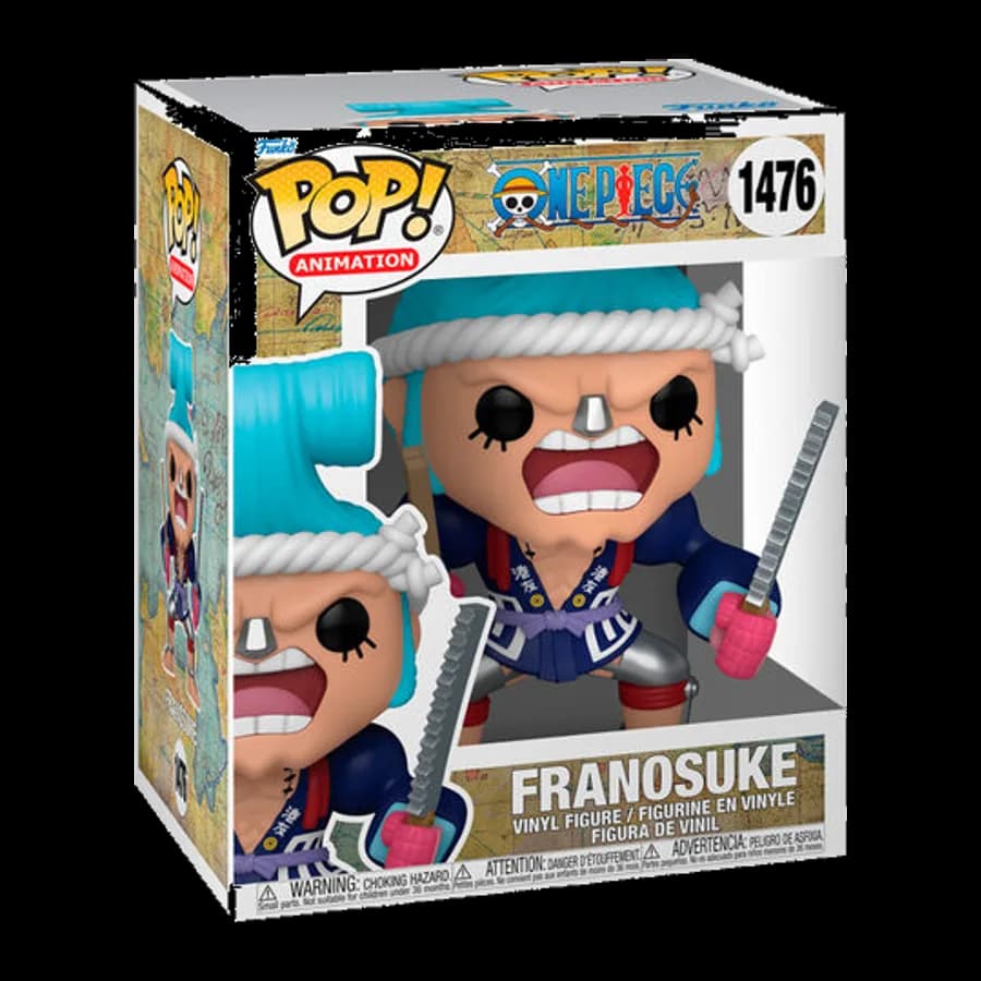 FUNKO POP! SUPER ANIMATION: ONE PIECE - FRANOSUKE (WANO) #1476 VINYL FIGURE (6'')