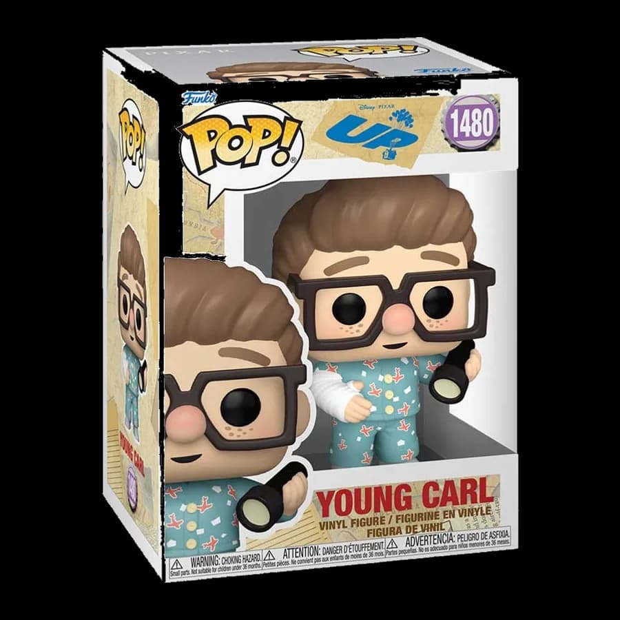 FUNKO POP! DISNEY: UP - YOUNG CARL #1480 VINYL FIGURE