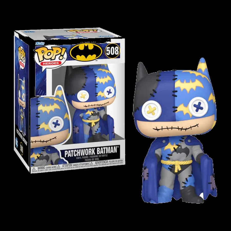 FUNKO POP! HEROES DC: BATMAN - PATCHWORK BATMAN #508 VINYL FIGURE